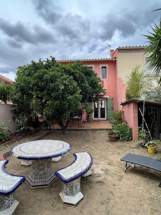 Maison De Village Vintage Avec Grand Jardin Elne Zewnętrze zdjęcie